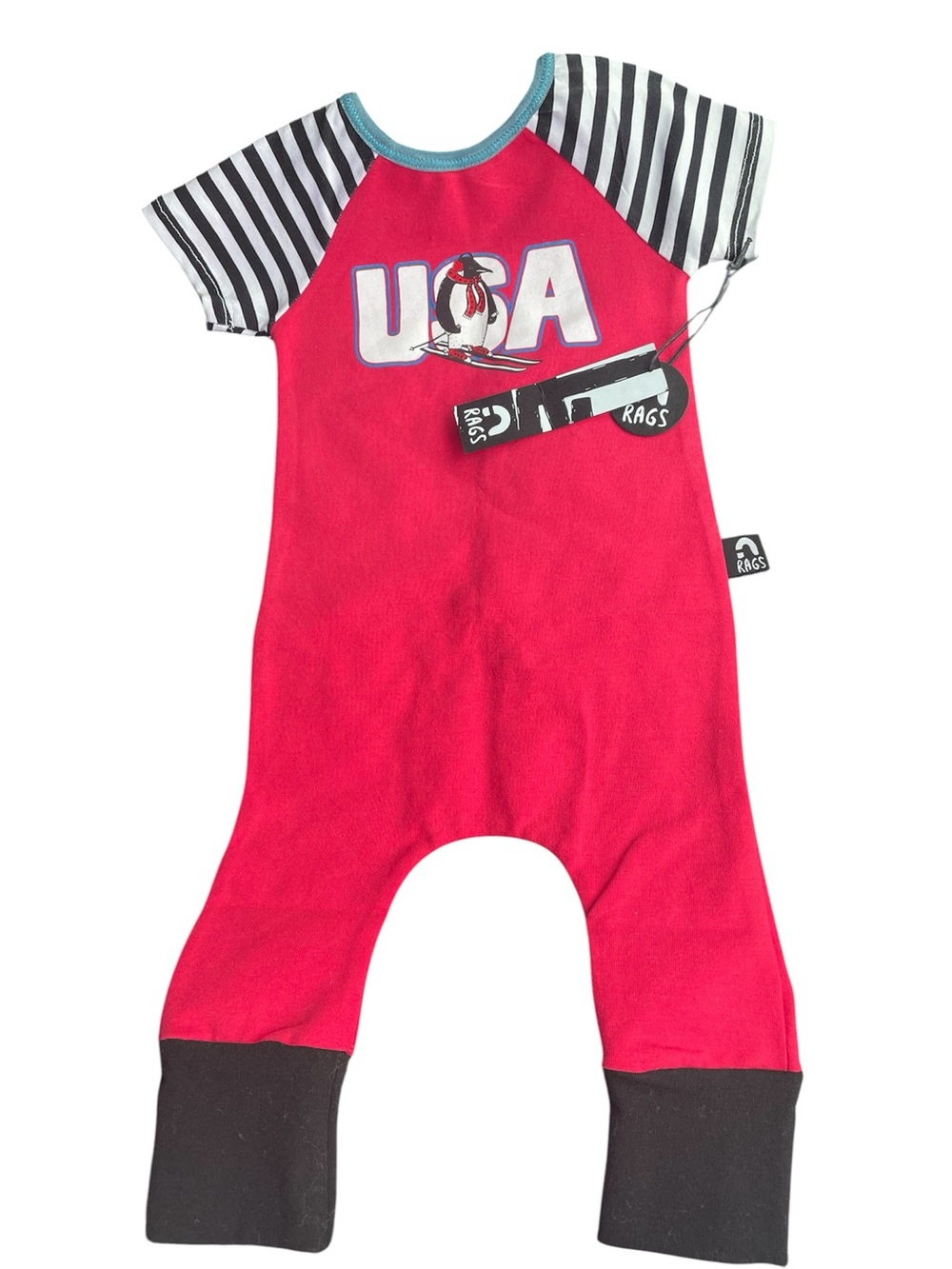NWT Rags USA one piece outfit 3-6m